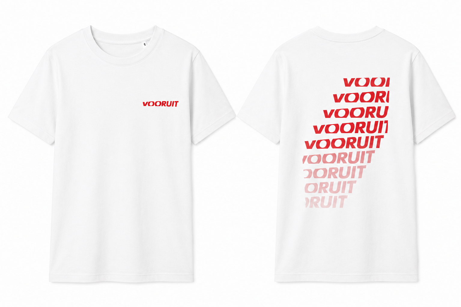 T-shirt Vooruit - Wit